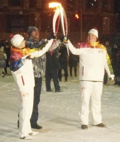 Олимпийский огонь в Оренбурге
